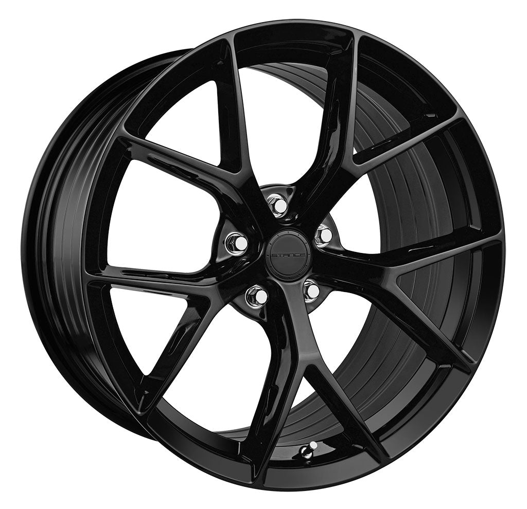 Stance Wheels SF14 - 19x8.5 Gloss Black - TunerGoods