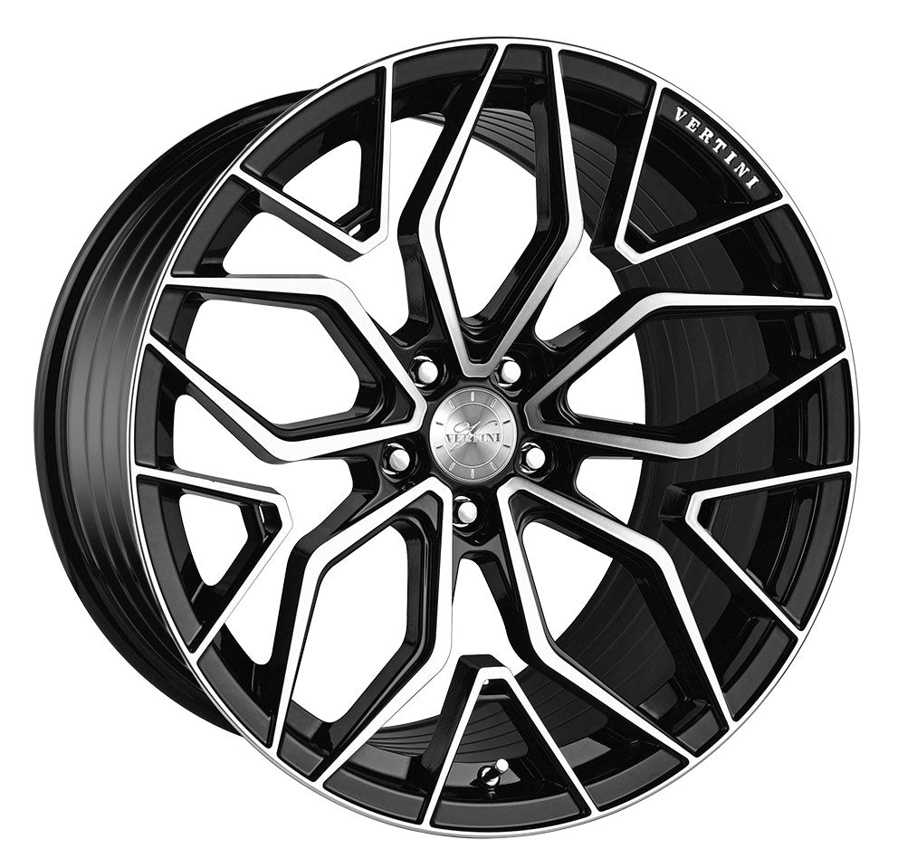 Vertini Wheels RFS2.6 - 20x9 Machined Black - TunerGoods