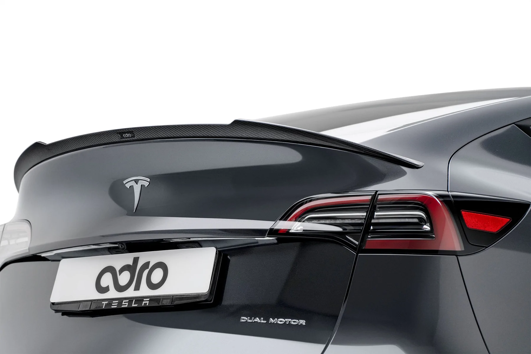 Tesla Model Y Rear Trunk Carbon Fiber Spoiler